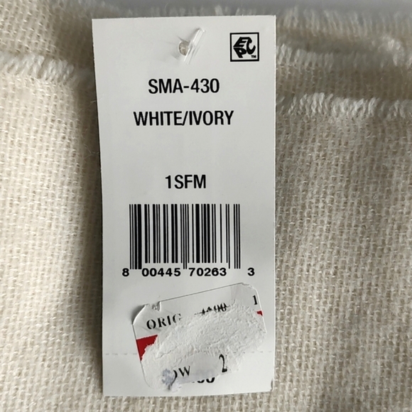 Steve Madden, scarf white/ivory, 1SFM - Picture 5 of 7